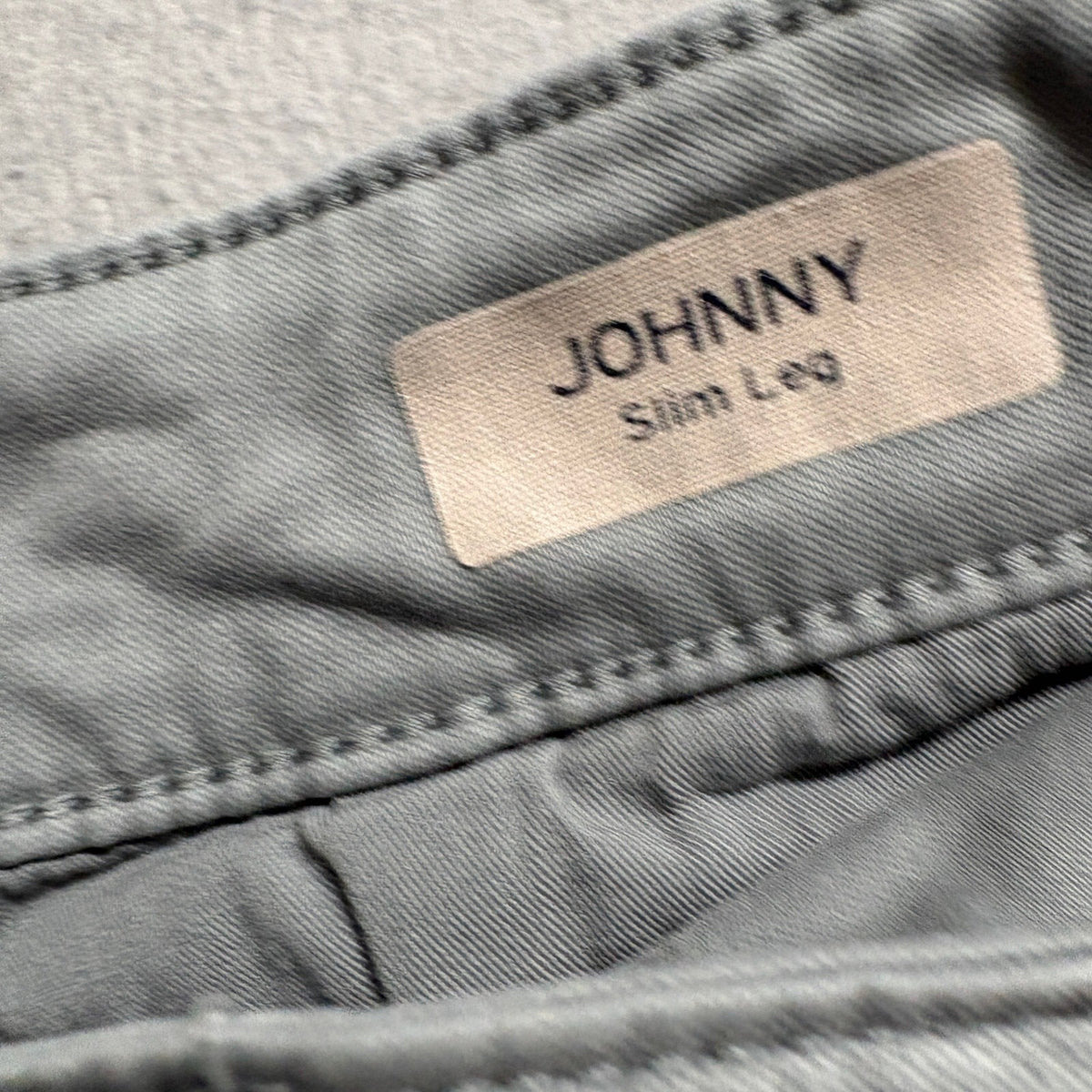 Mavi Johnny Slim Leg Pants Mens 32x32 Gray Cotton Stretch Chino Trousers