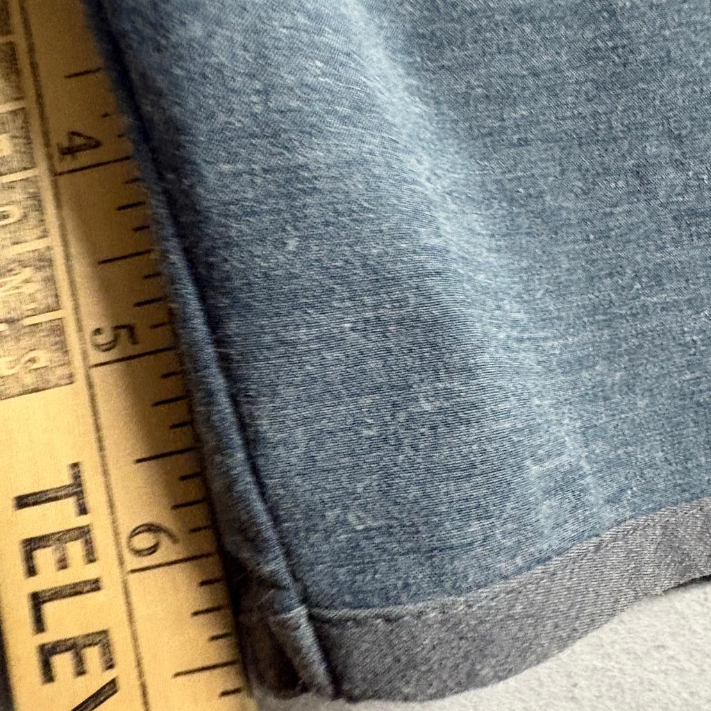 Laird Apparel Vantage Performance Board Shorts Mens 33 Blue Gray Swim Trunks