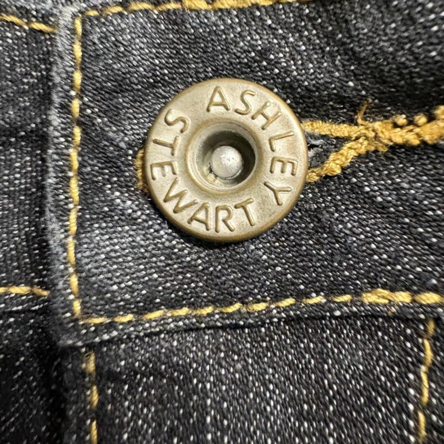 Ashley Stewart Jeans Womens 18T Dark Wash Straight Leg Stretch Denim Tall