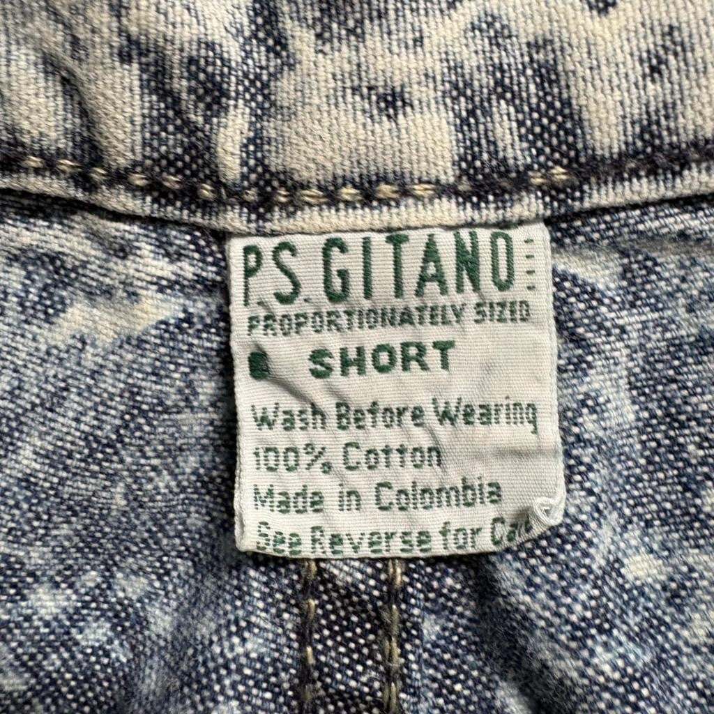 Vintage Gitano Acid Wash Jeans Womens 6 Short High Rise Pleated Tapered Mom 80s