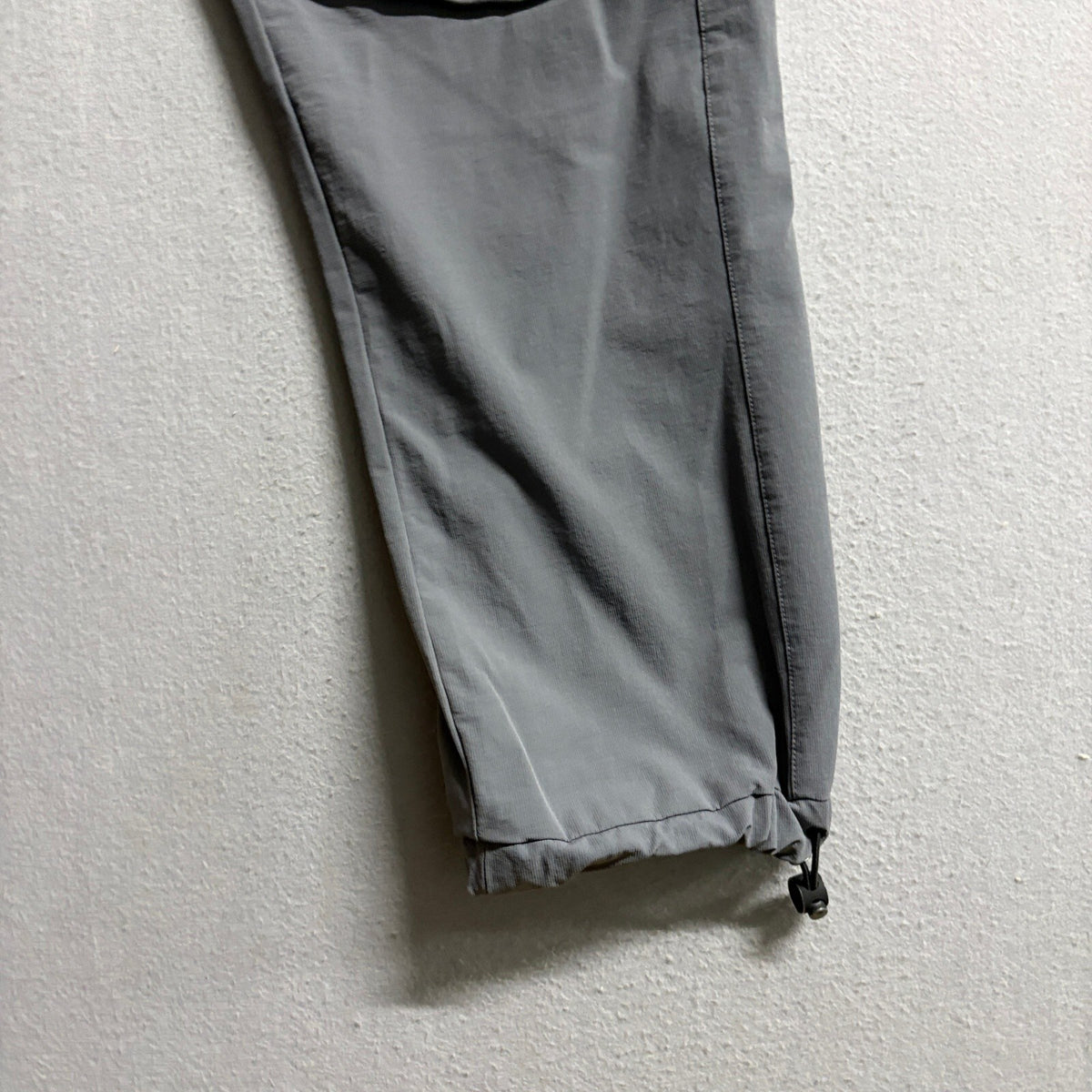 Supply & Demand Cargo Pants Womens Large Gray Elastic Waist Buckle Belt Utility