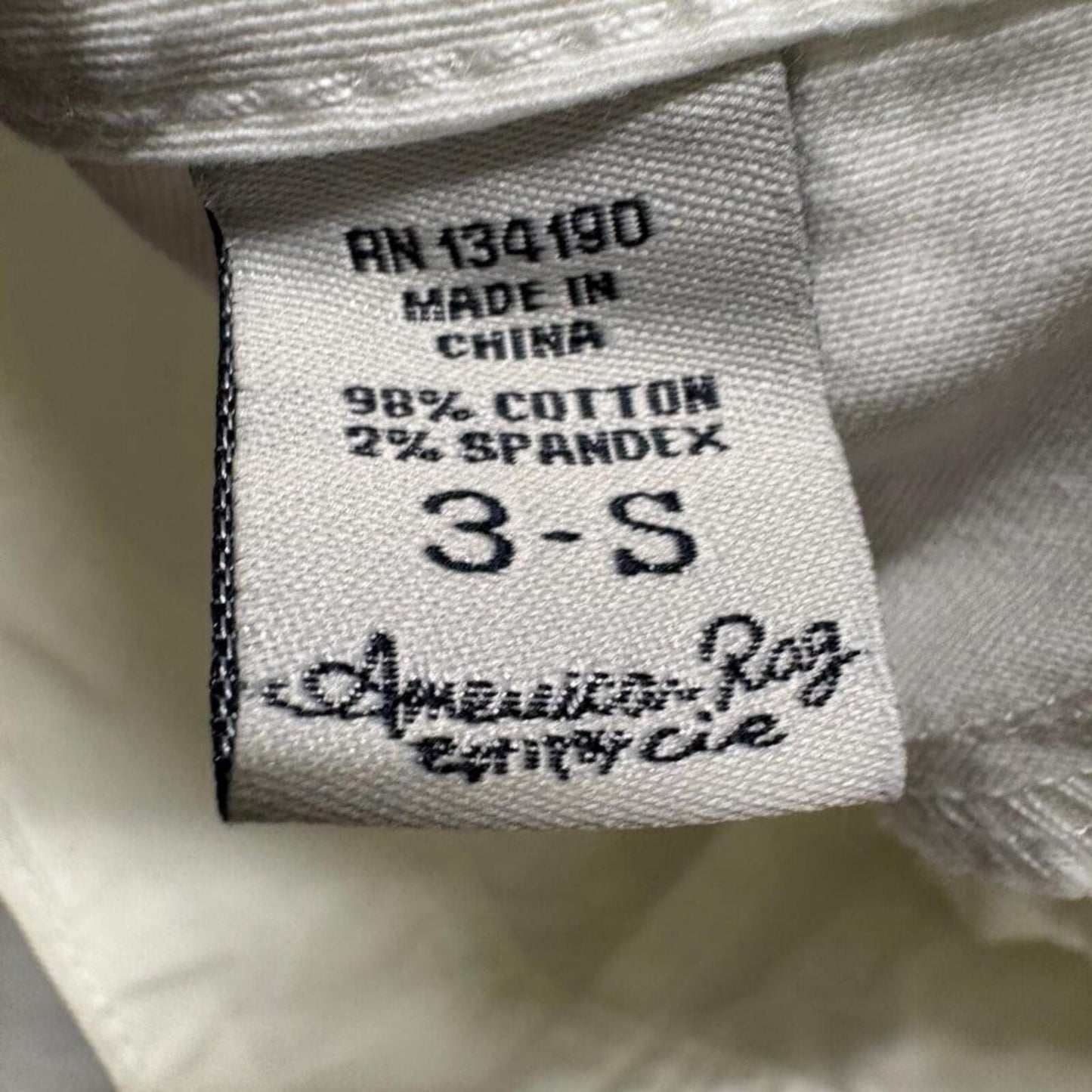 American Rag Cie Womens Super Skinny Jeans Size 3-S White Denim Stretch NWT