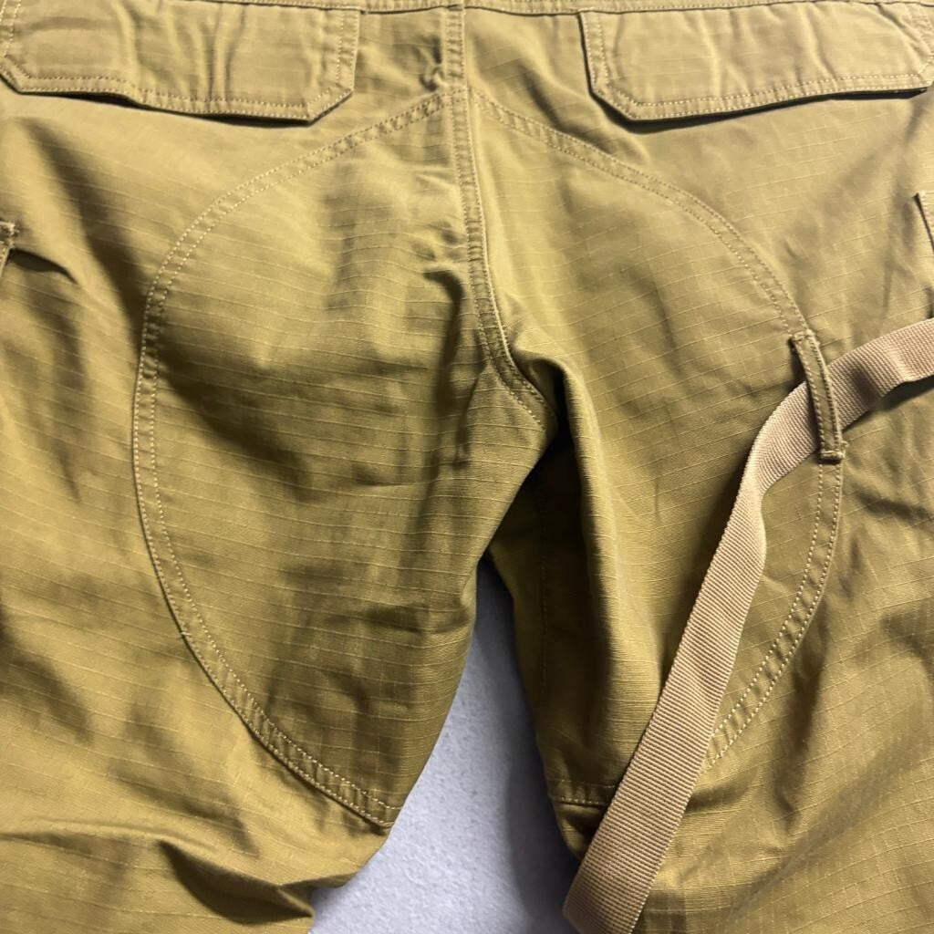 SpryTac Tactical Cargo Pants Mens 36x32 Coyote Brown Ripstop Military Utility