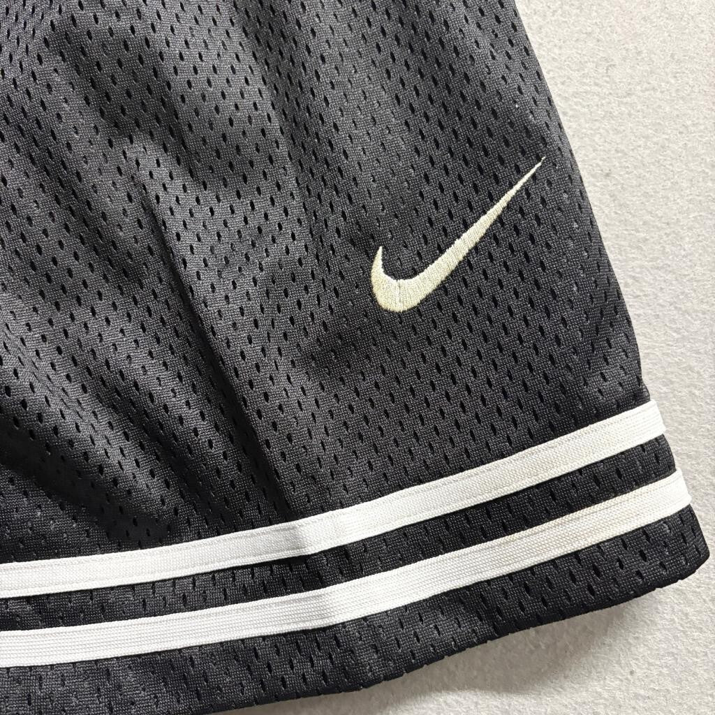 Vintage Nike Mesh Baseball Jersey and Shorts Set Mens Large Black White 90s Y2K
