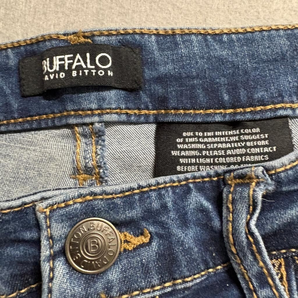 Buffalo David Bitton Avalon Jeans Womens 10/30 Mid Rise Soft Stretch Skinny