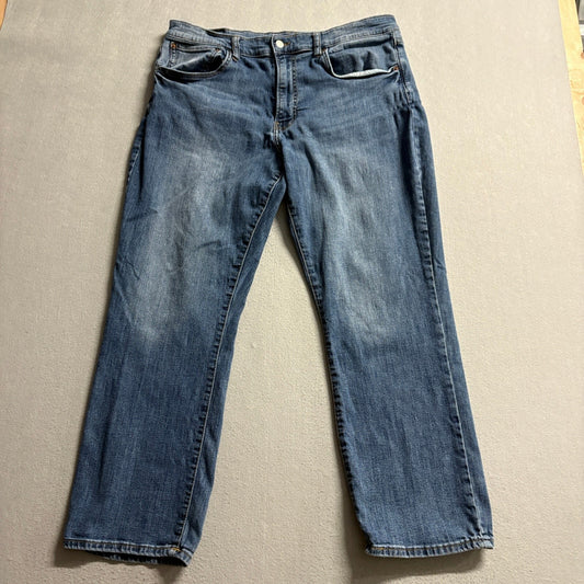 Lucky Brand 223 Straight Fit Jeans Mens 36x30 Medium Wash Denim Stretch Pants