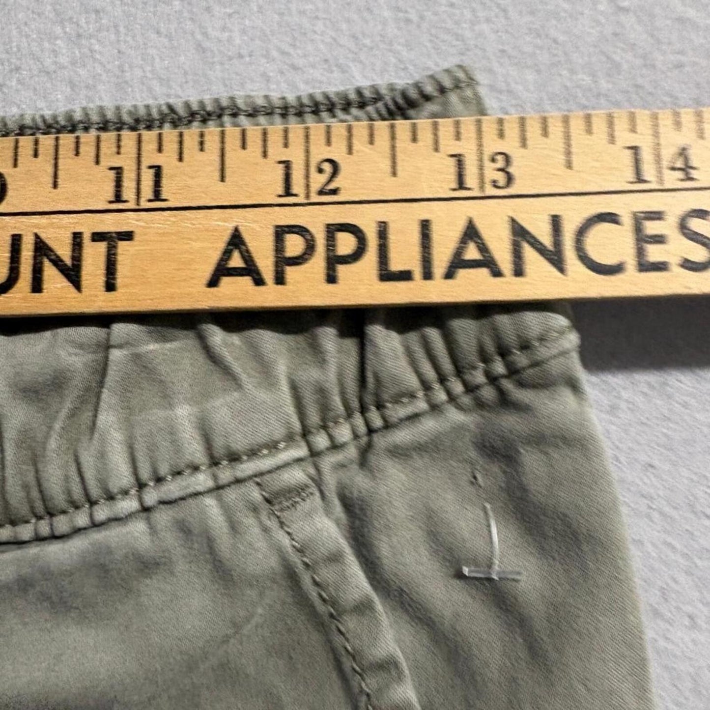 American Eagle Outfitters Womens Jogger Pants Size 6 Green Cotton Blend Stretch