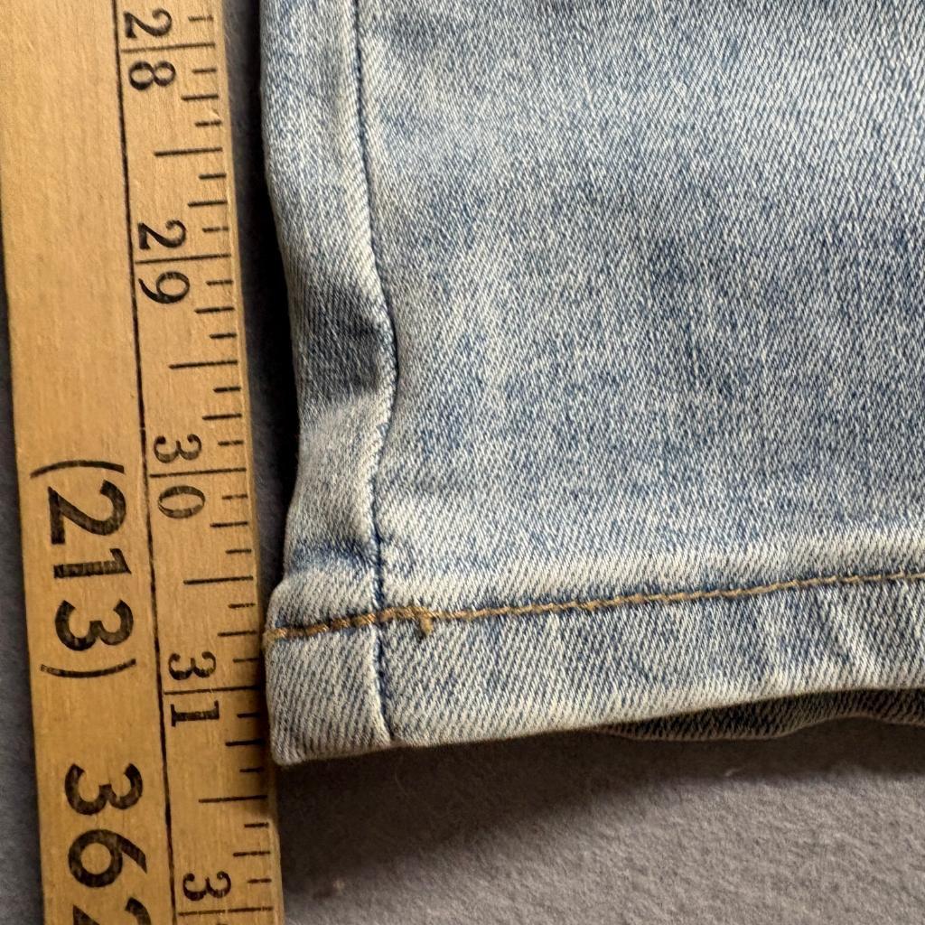 Madden Girl High Rise Bootcut Jeans Womens Size 15 Light Wash Denim Stretch