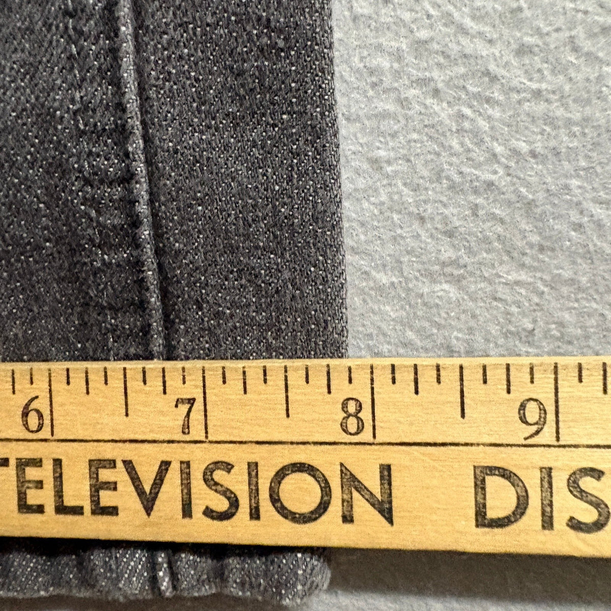 16 Revolution BB Jeans Womens 14/27 Gray Denim Straight Leg High Rise Stretch