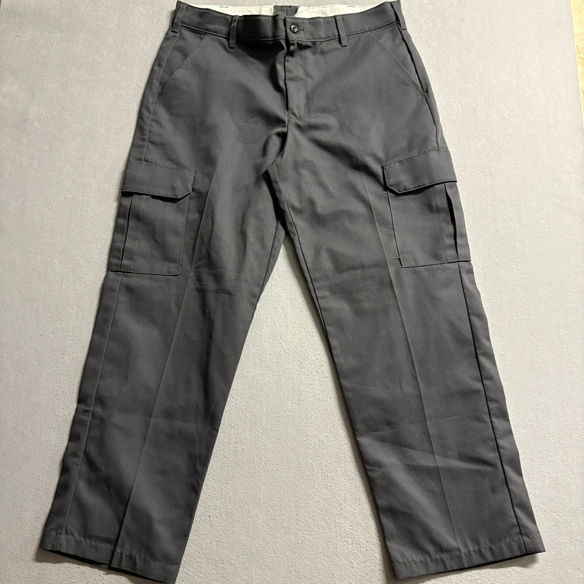 Red Kap Mens Cargo Pants 36x30 Charcoal Gray PT88CHO Workwear Uniform