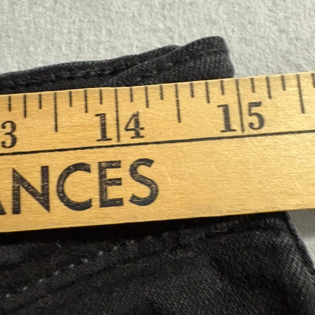 Levi's 512 Slim Taper Jeans Mens 32x30 Black Denim Stretch Pants PC9-28833-0287
