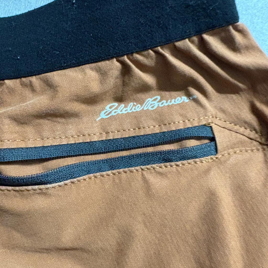 Eddie Bauer First Ascent Pants Mens Medium Brown Nylon Blend Hiking Trail