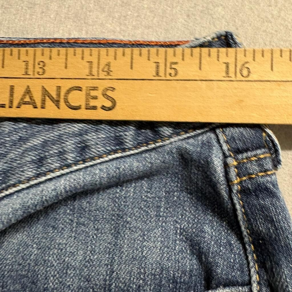 Eddie Bauer Slightly Curvy Bootcut Jeans Womens Size 10 Blue Stretch Denim