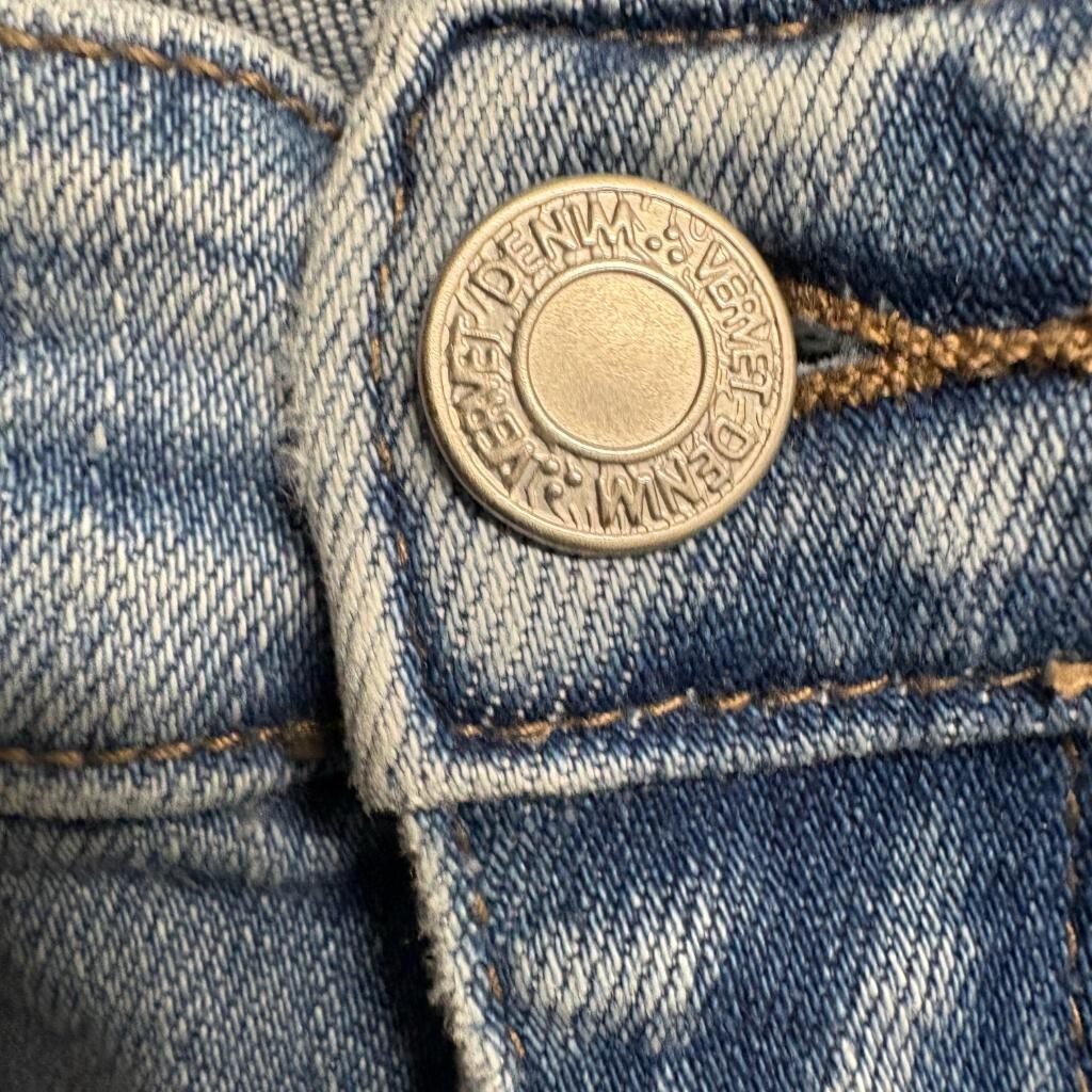 Vervet Los Angeles Skinny Jeans Womens Size 25 Blue Denim Stretch V2423L