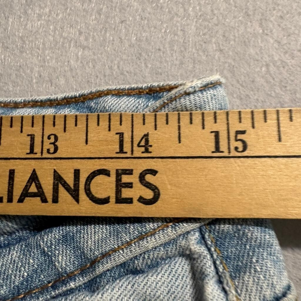 Behold Amber Flare Leg Jeans Juniors Size 5 Light Wash Denim Low Rise