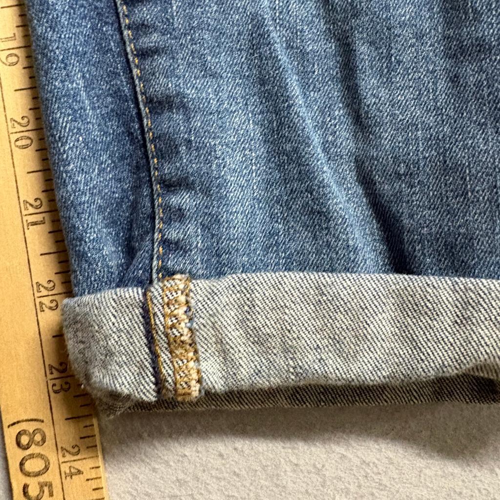 Gap 1969 Best Girlfriend Jeans Womens 10 Regular 30R Distressed Blue Denim