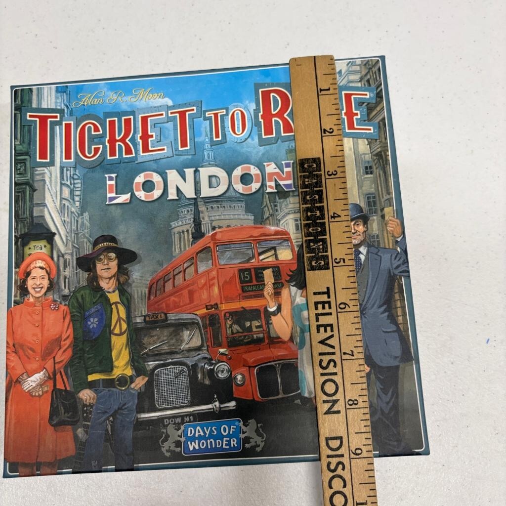 Ticket to Ride London Board Game Days of Wonder Complete Open Box