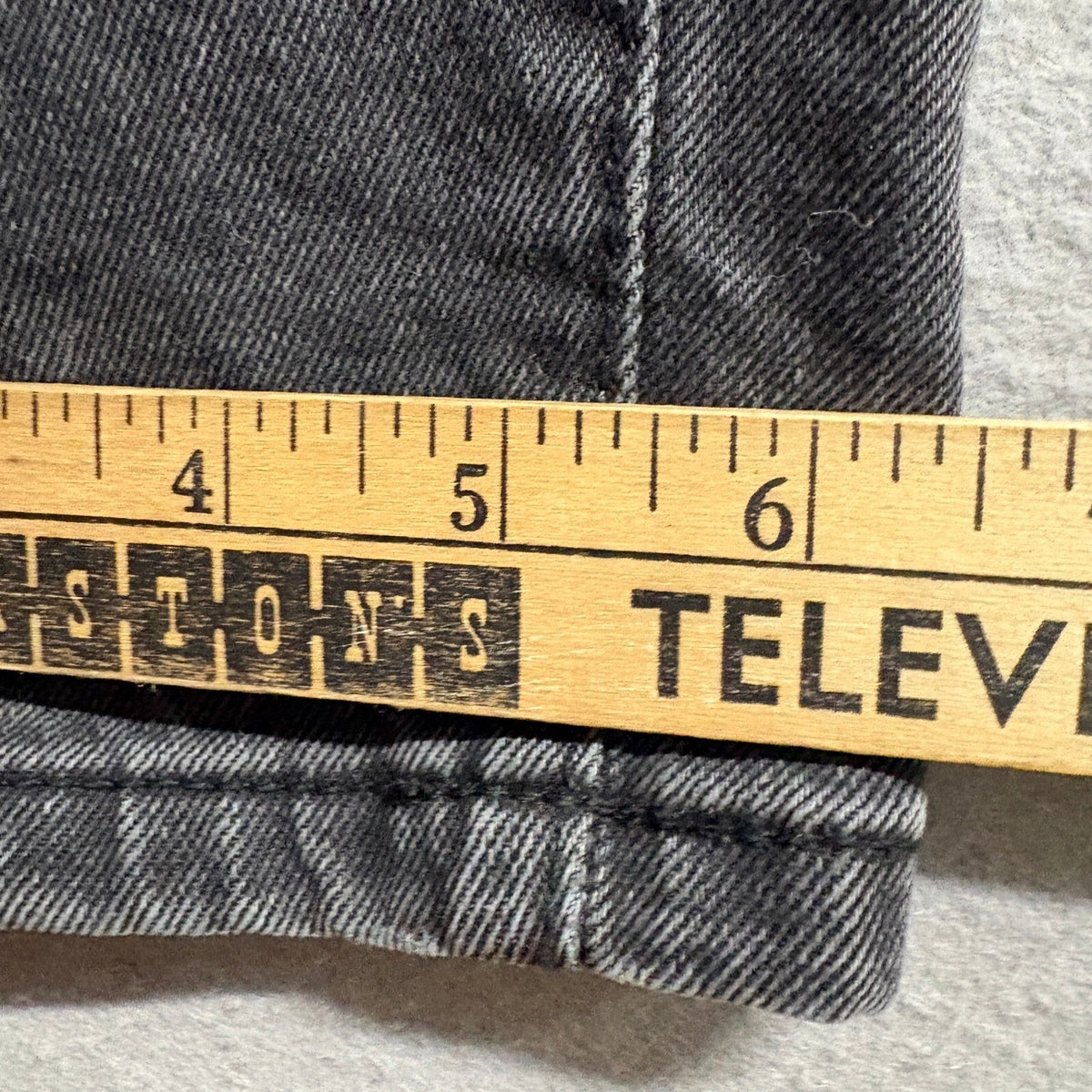 Garage Fray Waist Mom Jeans Womens Size 7 Black High Rise Tapered Denim