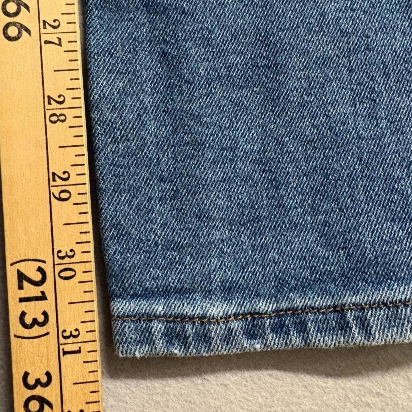 RSQ Carpenter Jeans Womens Size 30 Blue Denim Wide Leg High Rise Utility Pants