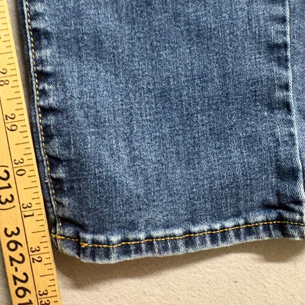 Lucky Brand 410 Athletic Straight Jeans Mens 34x34 Blue Denim Stretch Pants