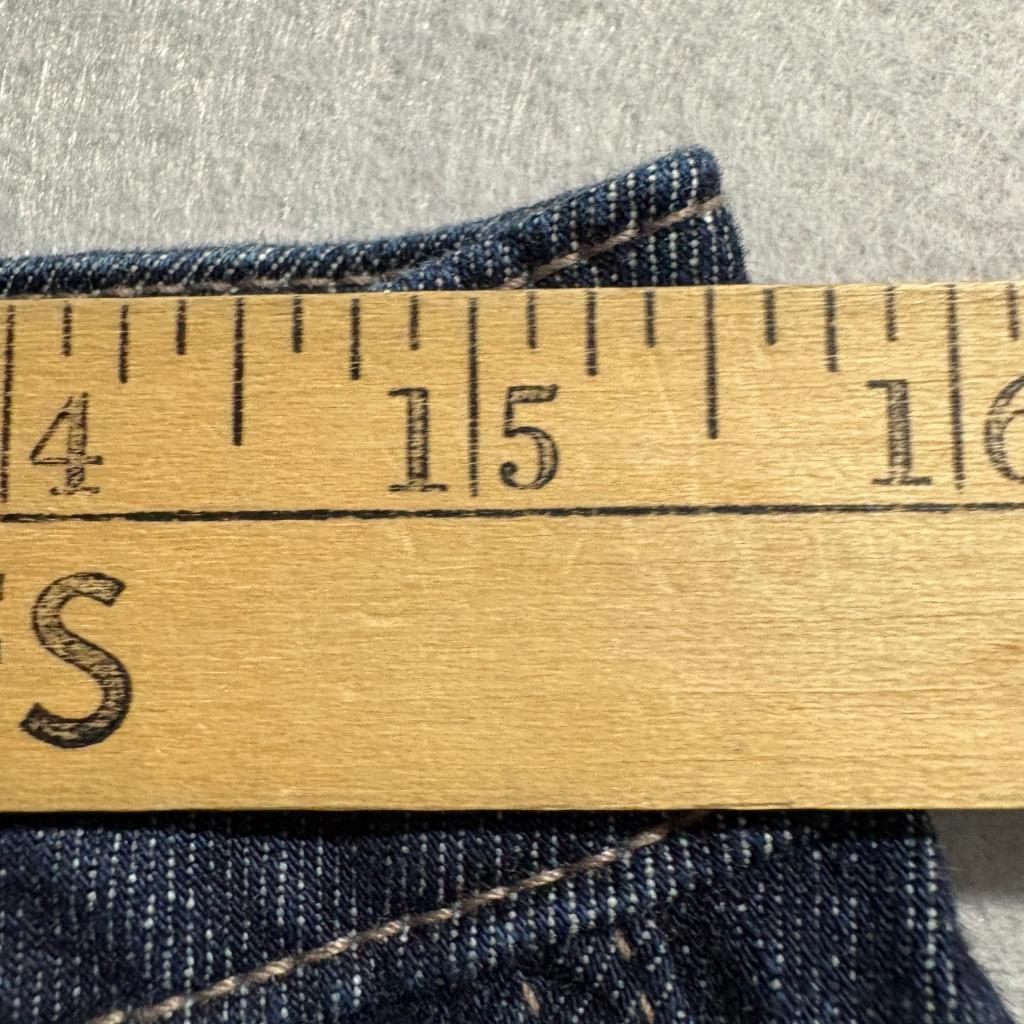 Uniqlo Jeans Womens 29 Dark Wash Blue Denim Straight Leg Stretch Pants