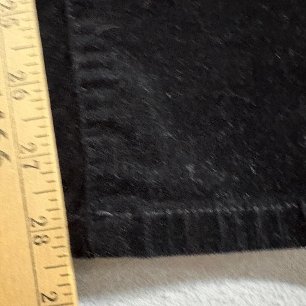 Well Worn Womens Corduroy Pants Black Skinny High Rise Stretch Size 28x28