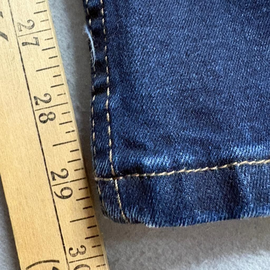 Tailor Vintage Westport Straight Fit Jeans Mens 28x30 Dark Wash Stretch Denim