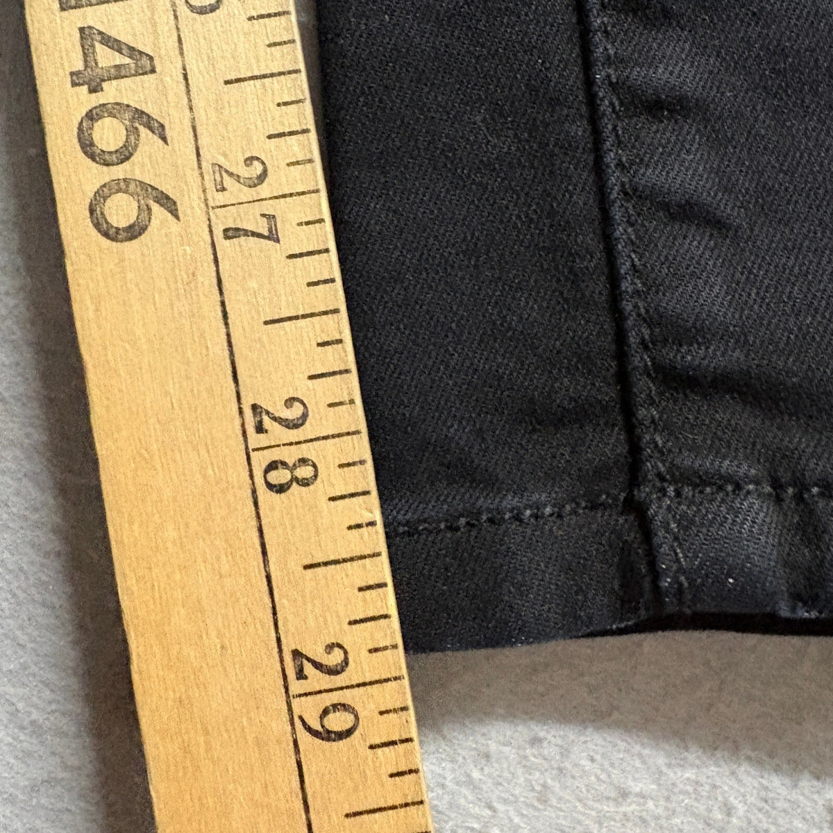 Carmar Denim Los Angeles Womens Skinny Jeans Size 24 Black Stretch Made in USA
