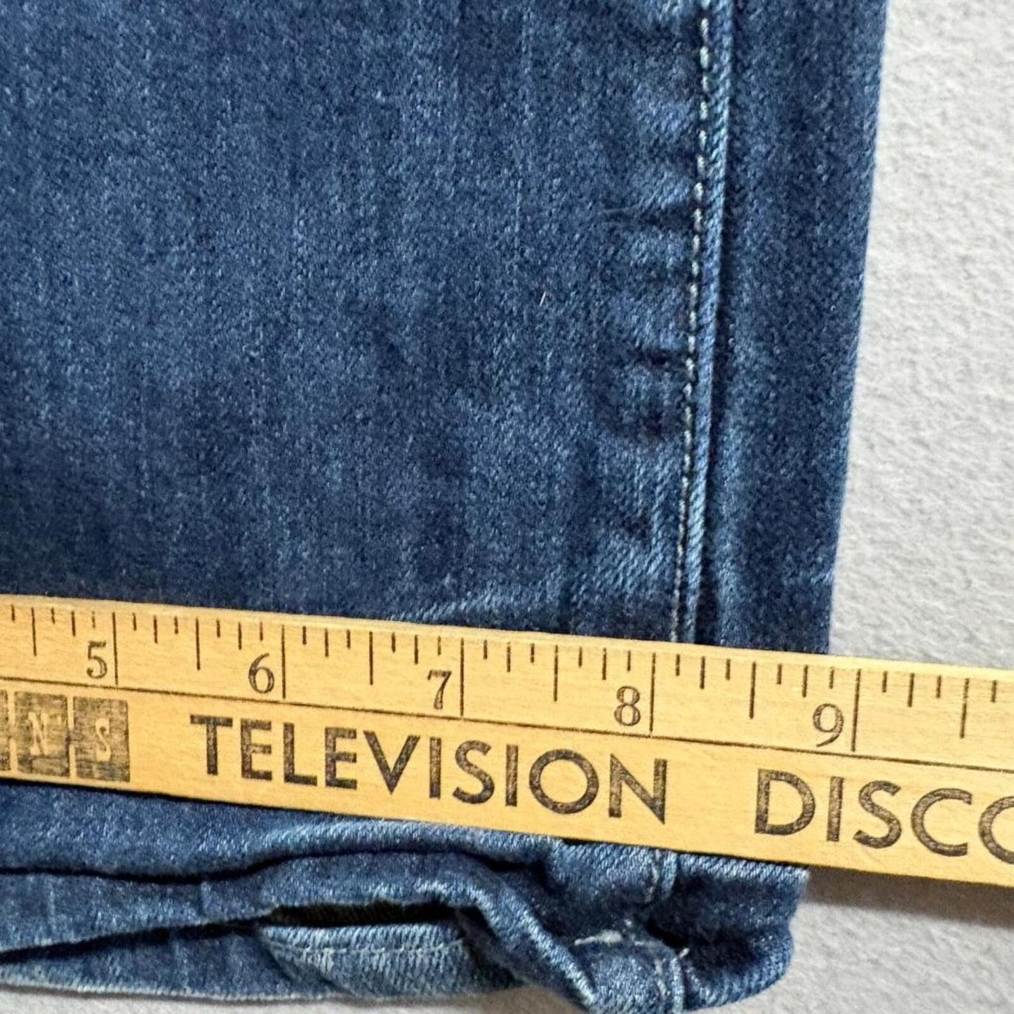 Mossimo Supply Co Womens Bootcut Jeans Size 11 Blue Denim Stretch Mid Rise