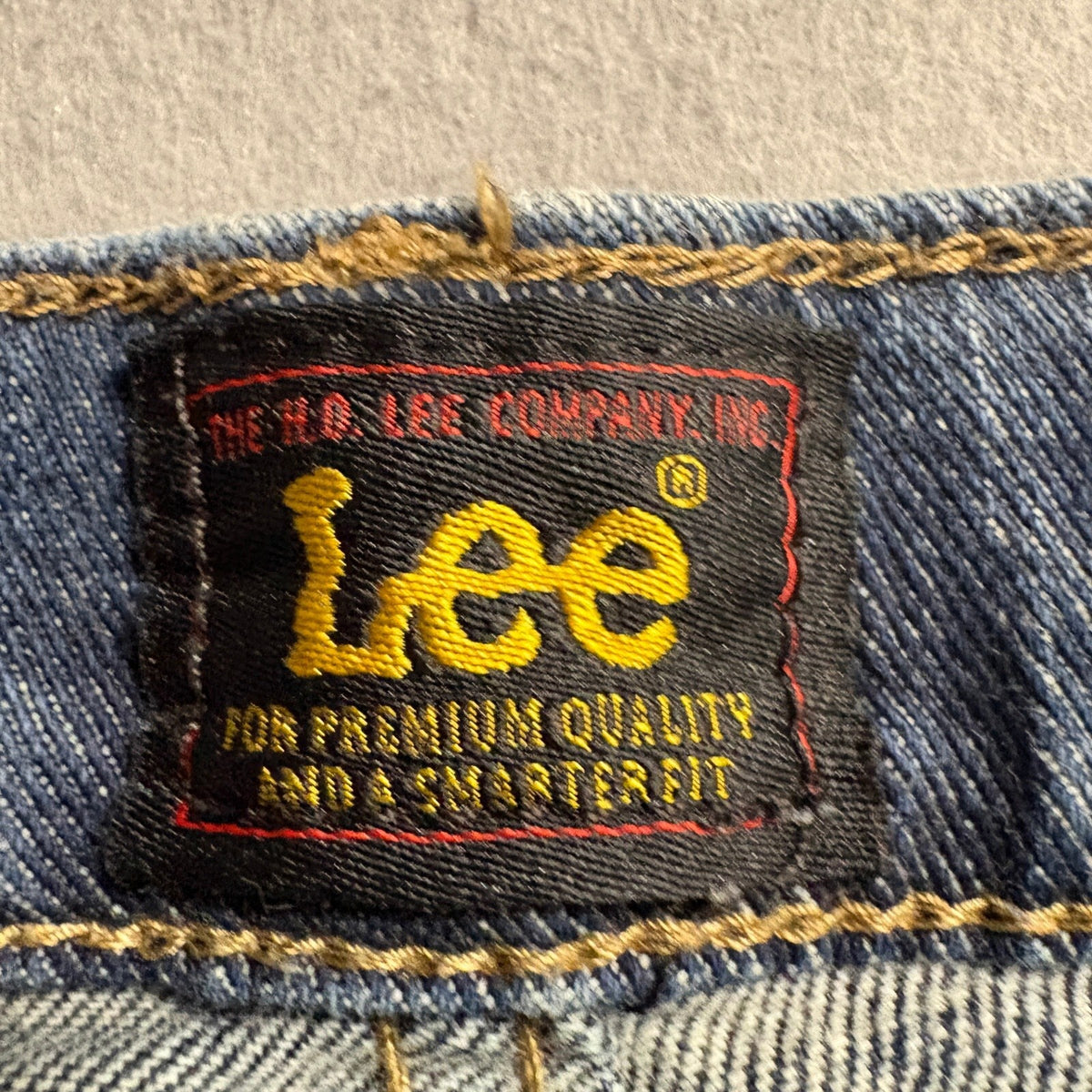 Lee Flare Leg Jeans Womens 12 Short Blue Denim Stretch Mid Rise High Rise