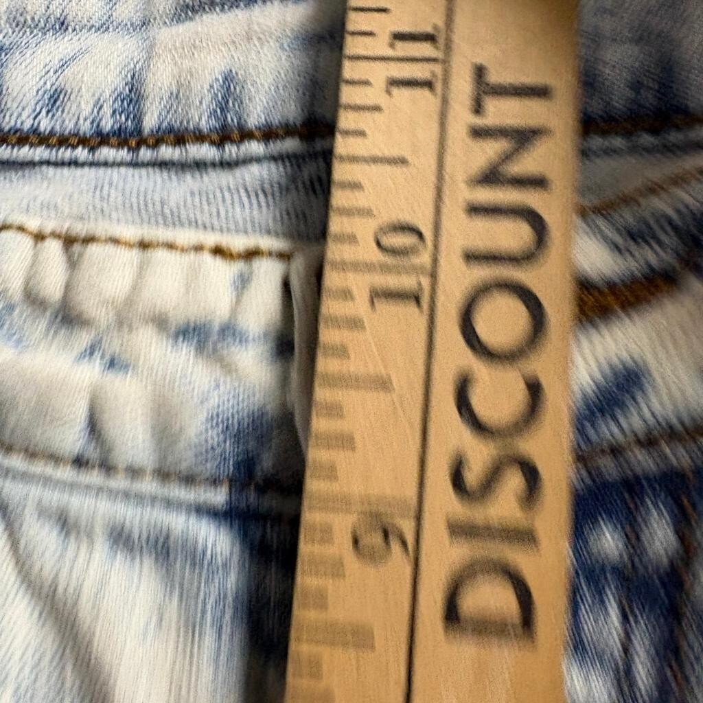 Machine Nouvelle Mode Mens Distressed Acid Wash Skinny Jeans Size 30x28