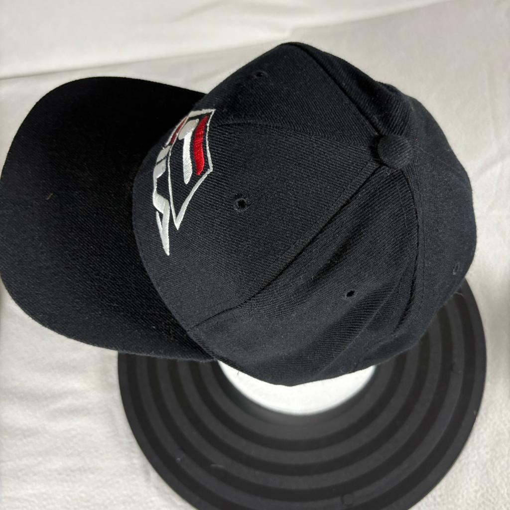 Vintage Fila Snapback Hat Cap Boy Gardena California Black Wool Blend Sri Lanka