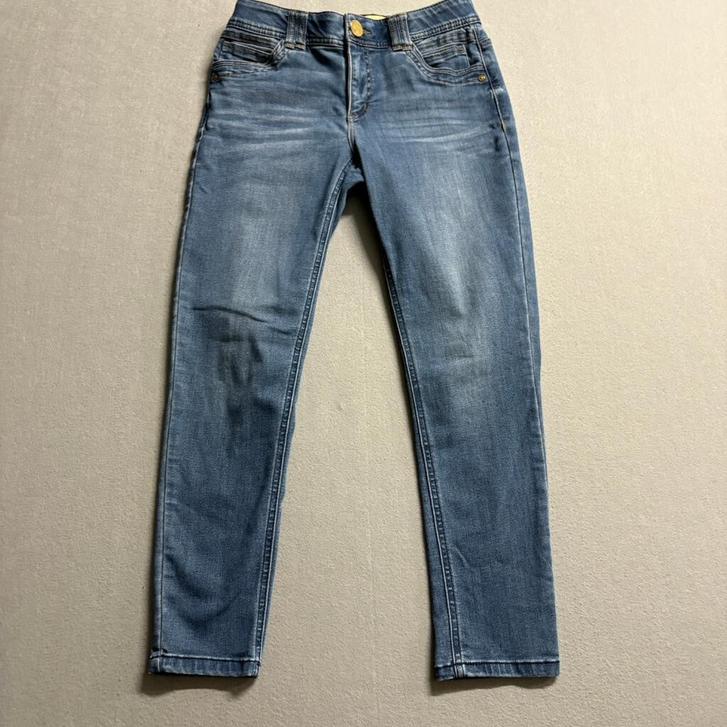 Democracy Ab Technology Skinny Jeans Womens 4 Blue Denim Stretch Mid Rise