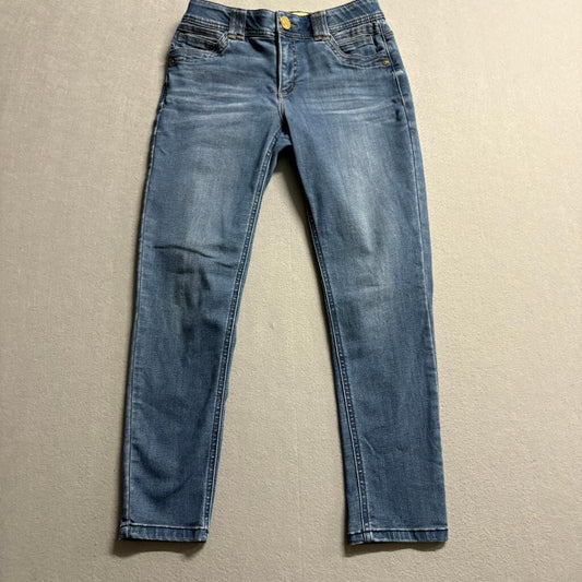 Democracy Ab Technology Skinny Jeans Womens 4 Blue Denim Stretch Mid Rise