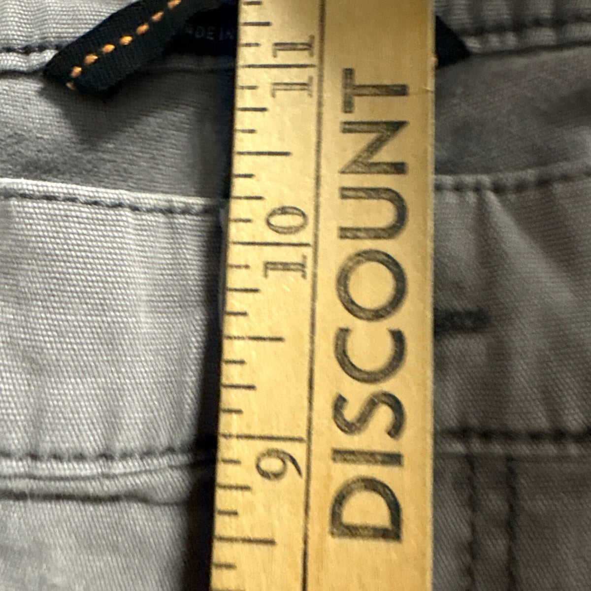 Hawx Work Gear Mens 40x32 Gray Canvas Double Knee Utility Work Pants Stretch