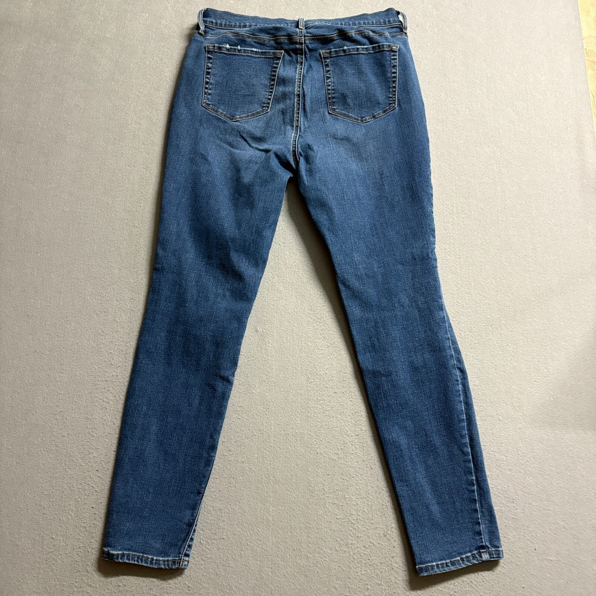 PacSun High Rise Skinny Jeans Womens Size 30 Medium Wash Distressed Ripped Denim