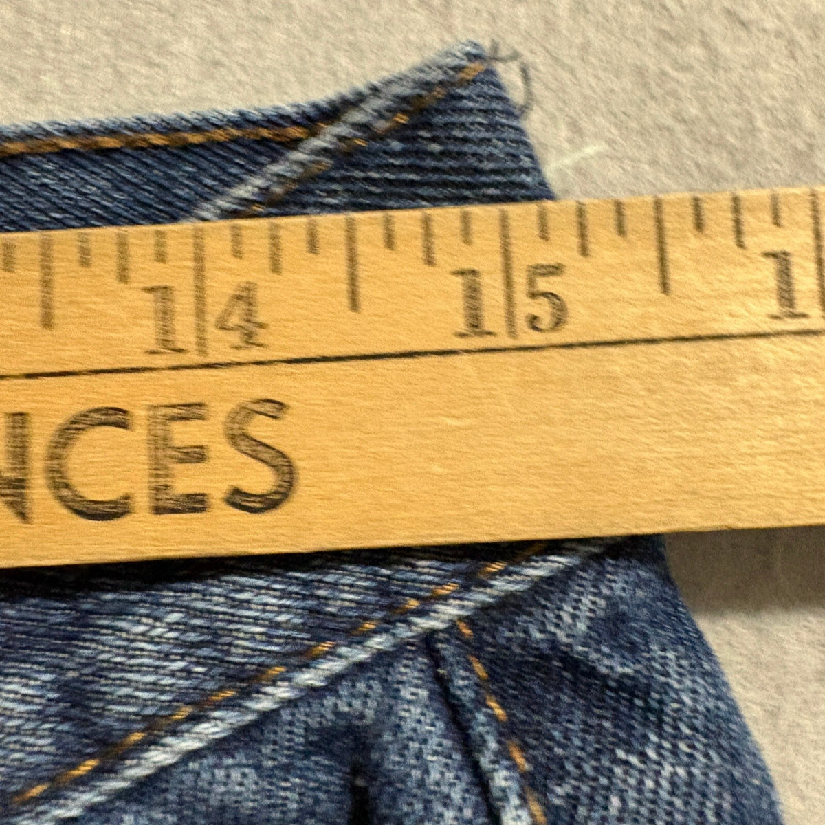 Vintage Oscar Jeans Mens Carpenter Denim Pants 30x30 Blue Workwear Hammer Loop