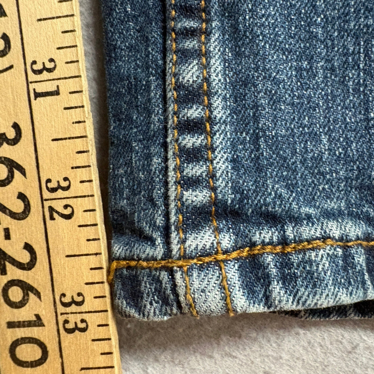 Arizona Jean Co Slim Straight Jeans Mens 26x34 Blue Flex Denim Stretch