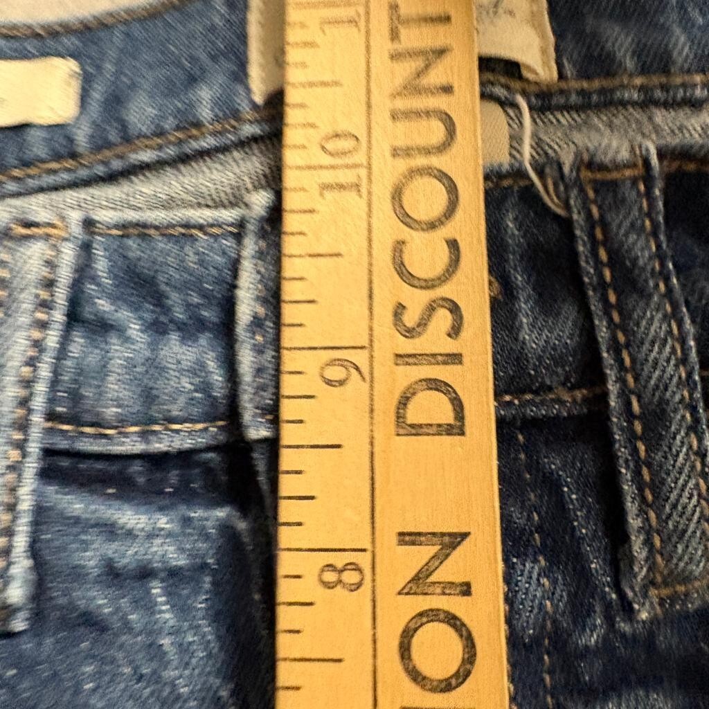 Universal Thread High Rise Flare Jeans Womens 2/26R Blue Stretch Denim