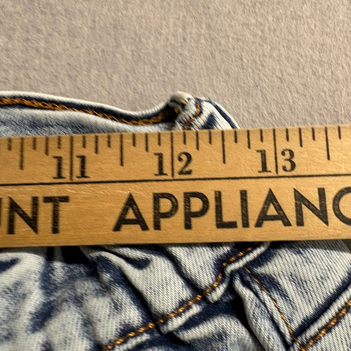 Chic Connect Girls Wide Leg Jeans Size 10 Light Wash Denim Carpenter Utility