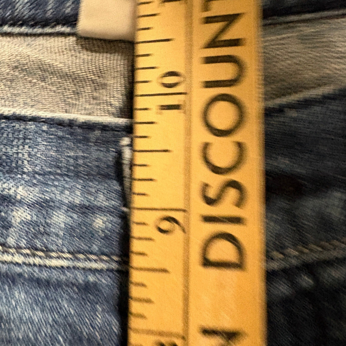 Levi's 515 Capri Jeans Womens Size 14 Blue Denim Cuffed Cropped Stretch Medium