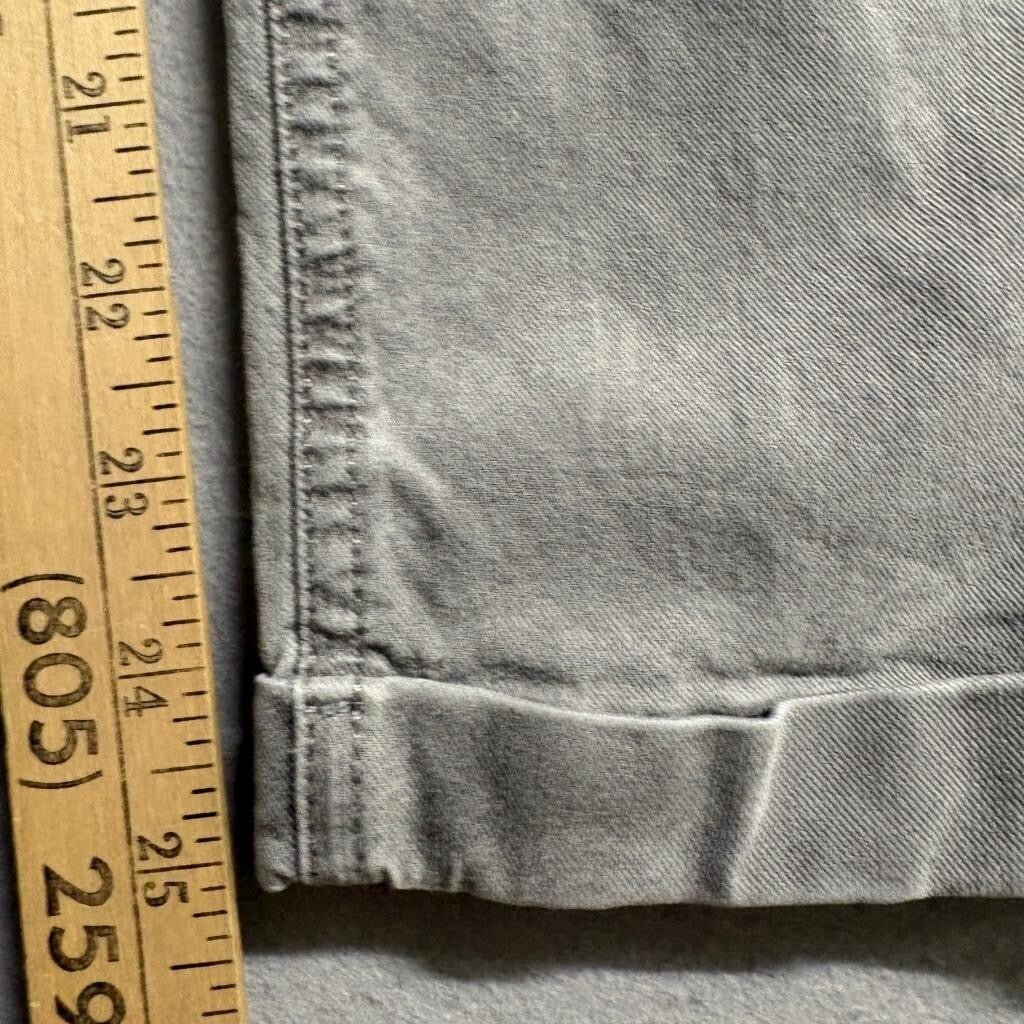 Paige Mens Mayslie Jogger Pants Size 27 Gray Lyocell Blend Drawstring Waist