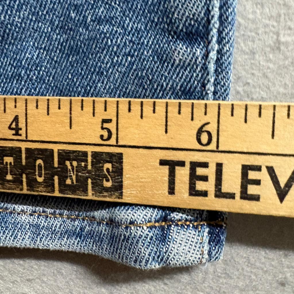 Madewell The Perfect Vintage Jean Womens 25P Petite Blue Stretch Denim Pants