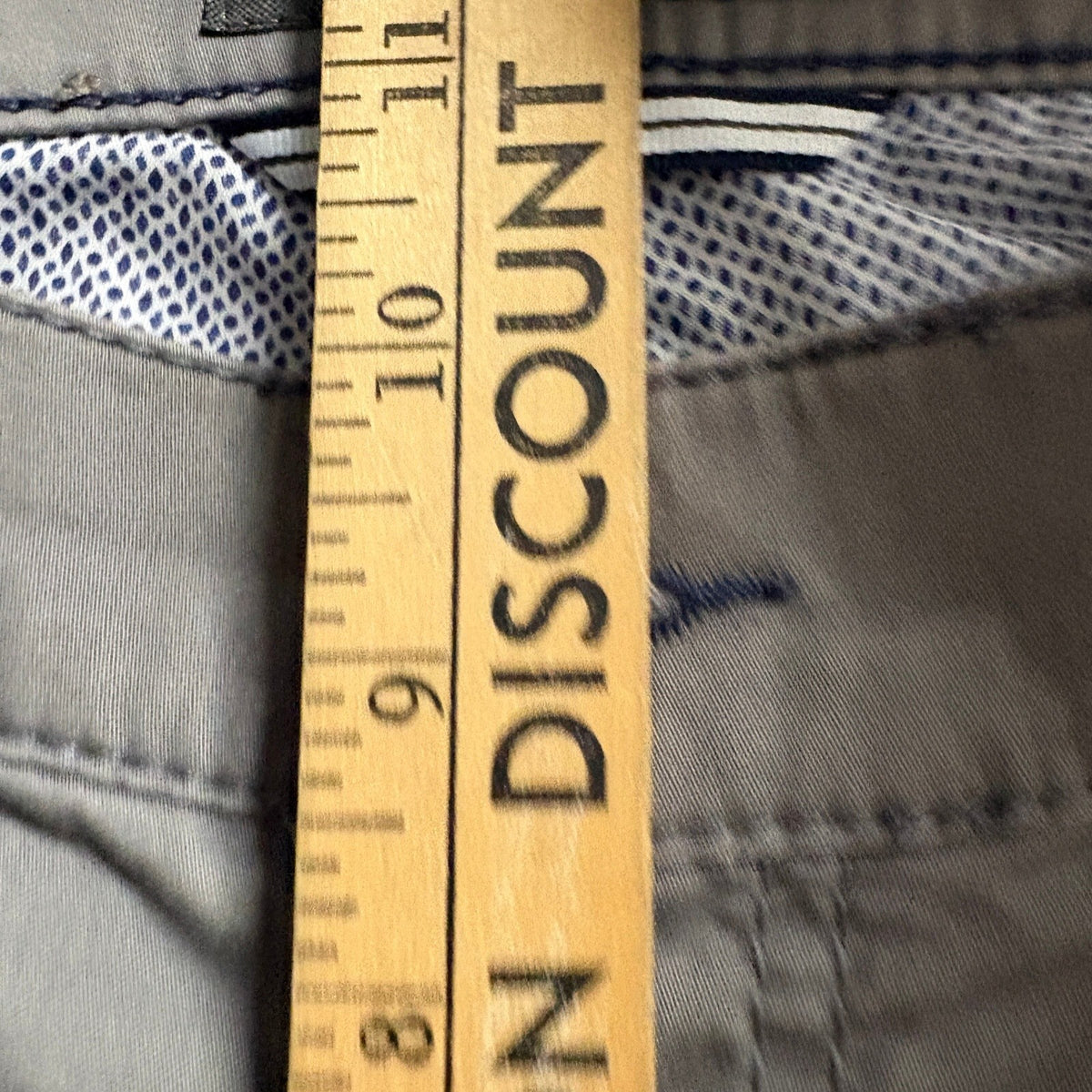 Brax Cooper Regular Fit Pants Mens 32x32 Gray Cotton Blend Chino Straight Leg