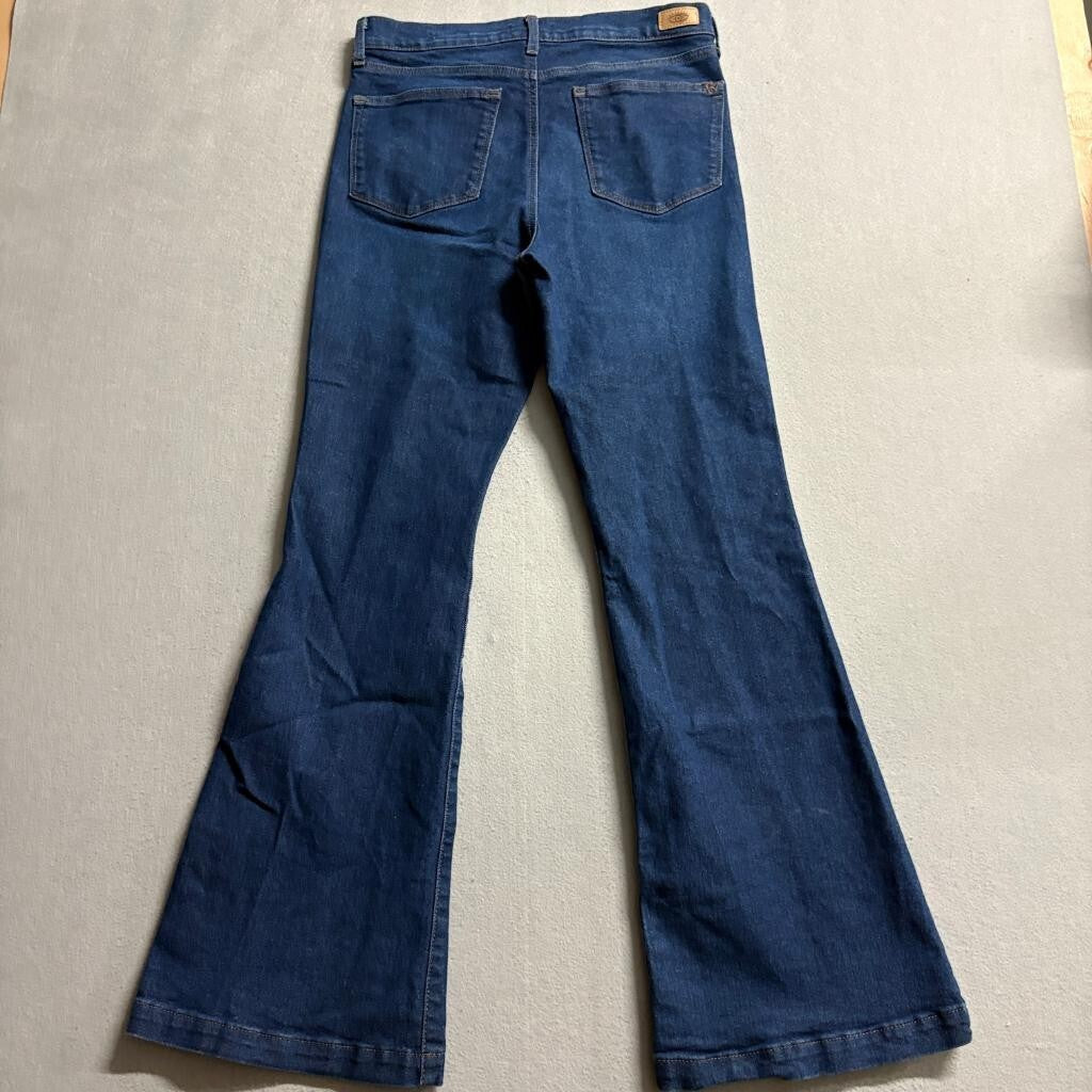 Sofia Jeans by Sofia Vergara Melisa Flare Jeans Womens Size 10 Dark Wash Blue