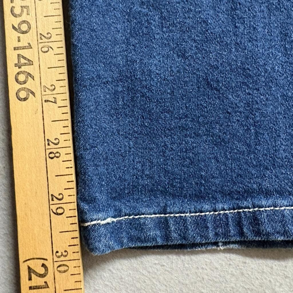 Wild Fable Super High Rise Straight Jeans Womens Size 18 Blue Denim Stretch