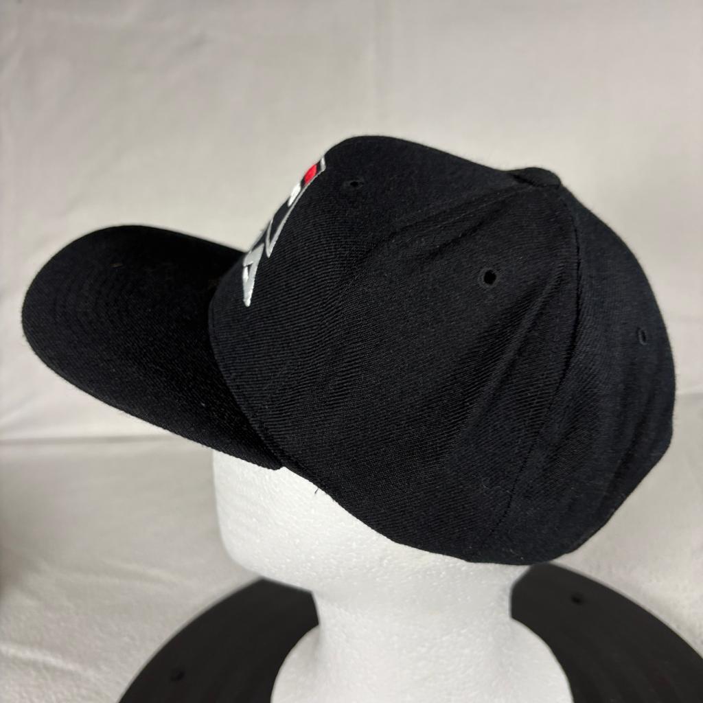 Vintage Fila Snapback Hat Cap Boy Gardena California Black Wool Blend Sri Lanka