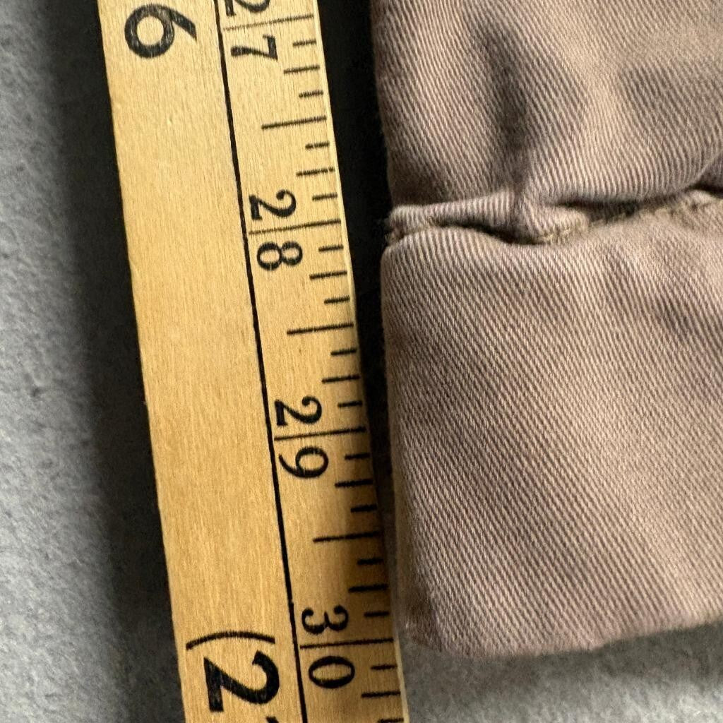 Across The Pond Signature Line Mens Medium Brown Cargo Jogger Pants Stretch