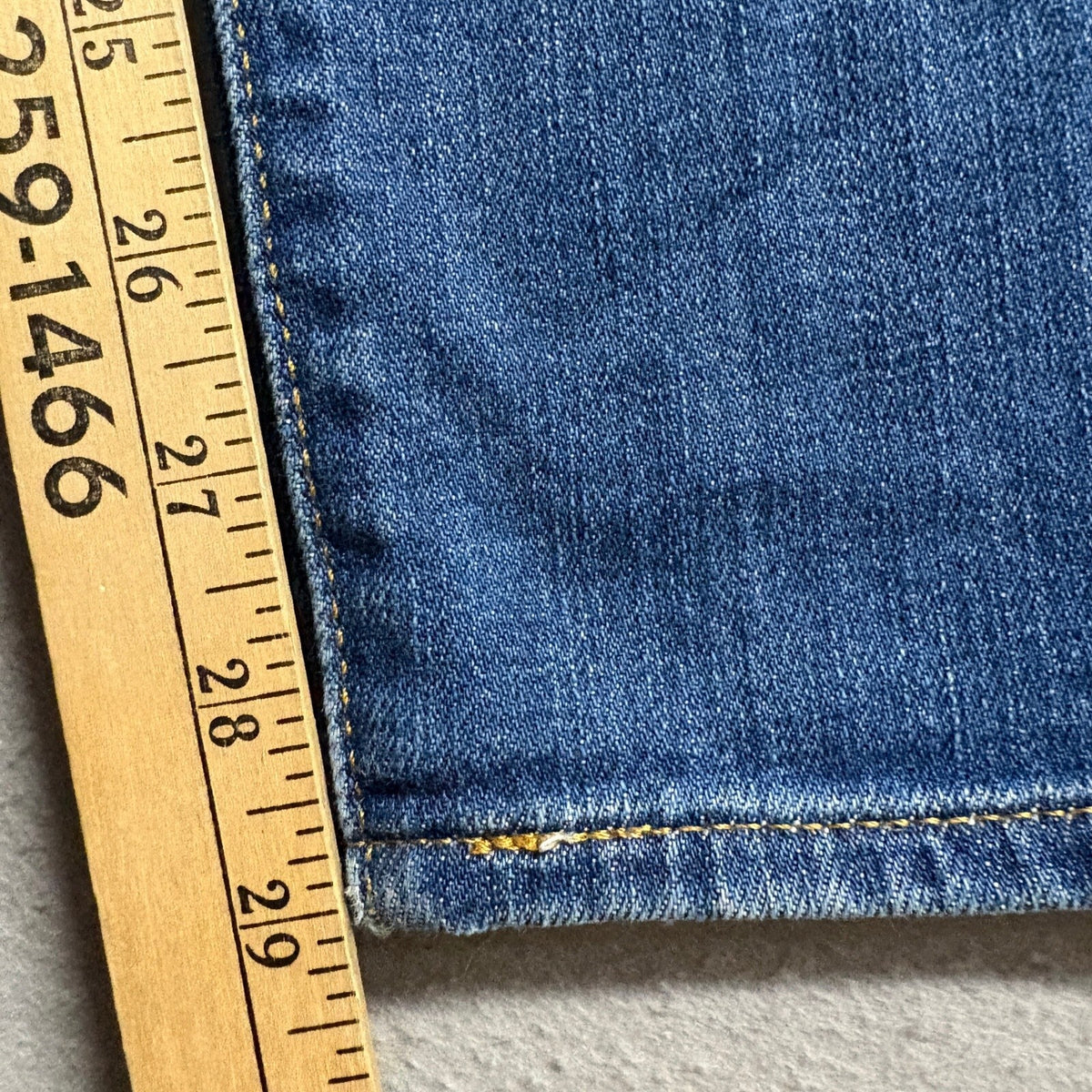 Levi's Mile High Super Skinny Jeans Womens 28 Blue Denim High Rise Stretch