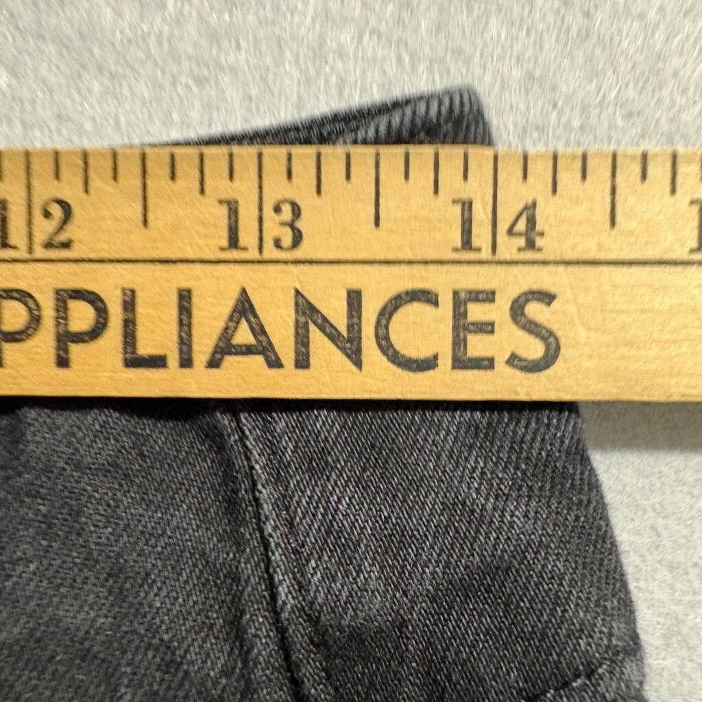 Universal Thread High Rise Wide Leg Jeans Womens 6R Black Denim Stretch